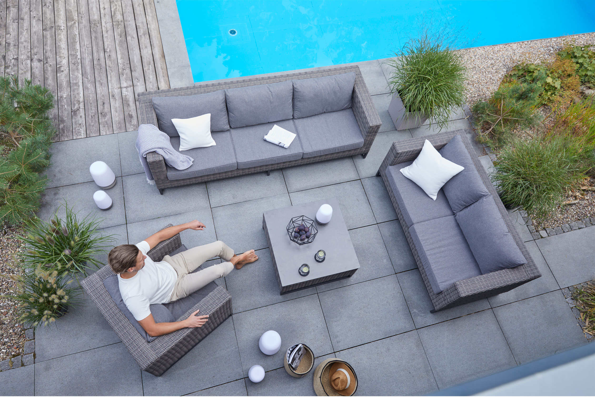 OUTDOORGarten-Loungesessel