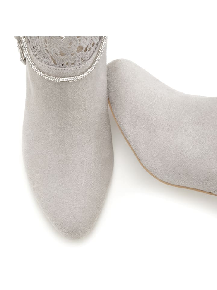 LASCANA Stiefelette in hellgrau günstig kaufen 38