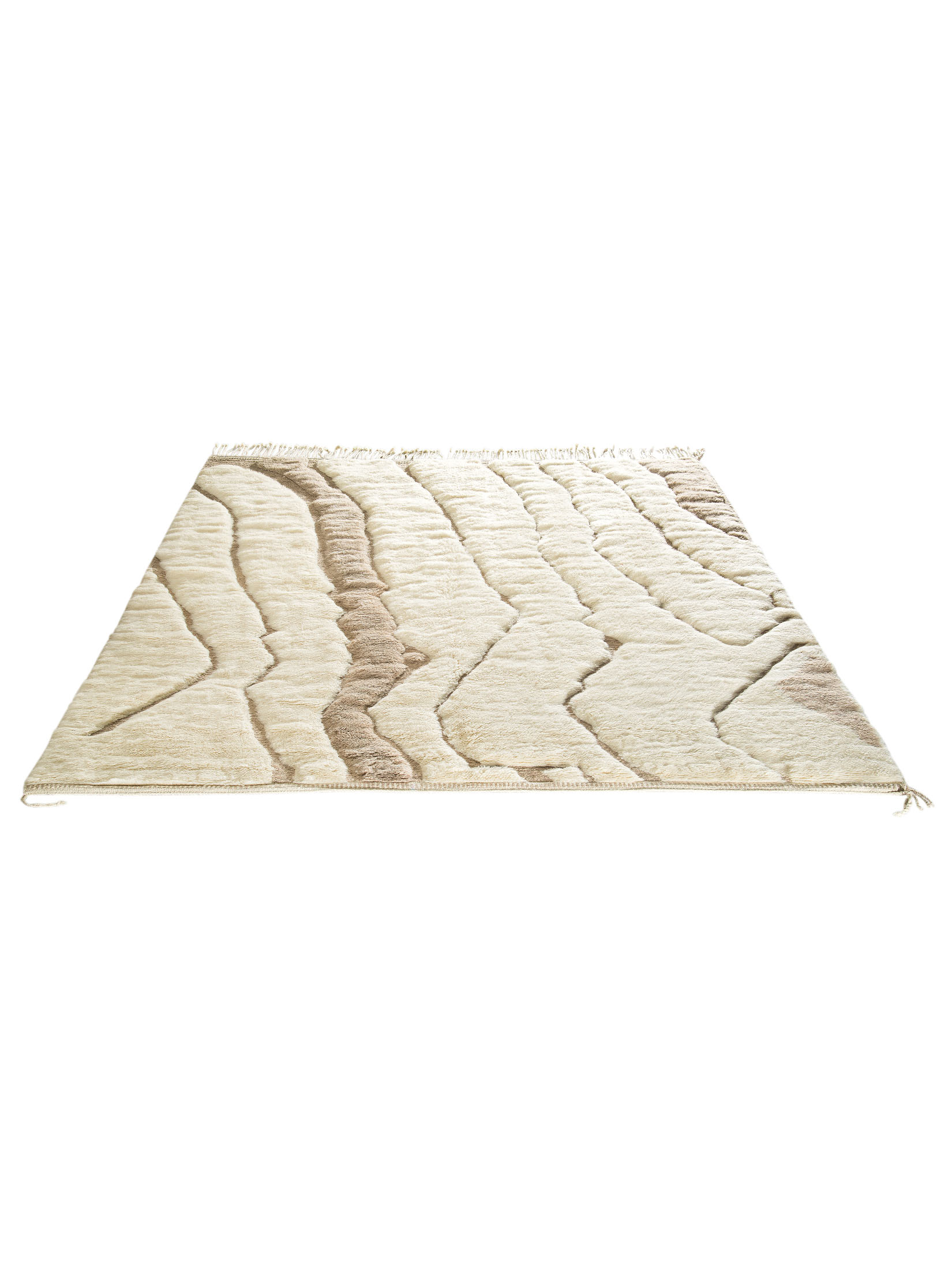 Beni Ourain ca. 260 x 318 cm, Unikat / Einzelstück