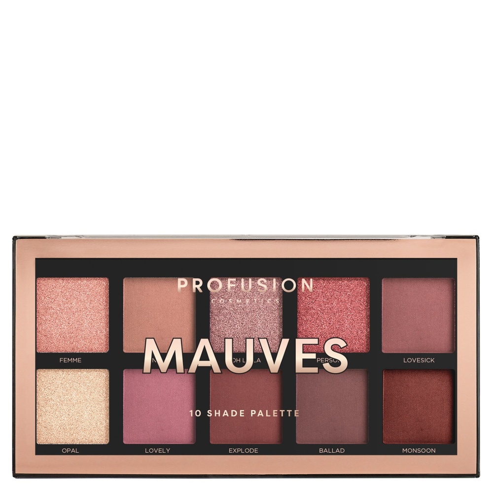 Profusion Cosmetics Palette Yeux Mauves Palette de fards à paupière