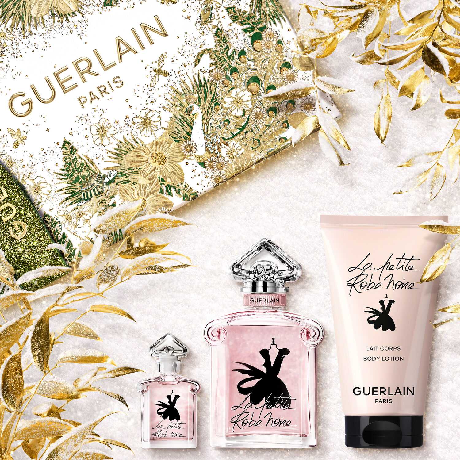 Guerlain LA PETITE ROBE NOIRE Coffret Eau de Toilette 50ml et une Miniature 5ml + Lait Corps 75ml