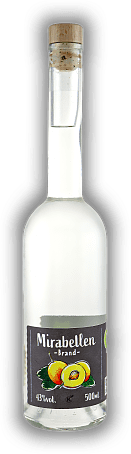 Kessler Mirabellenbrand 43% 0,5 Liter Kessler Mirabellenbrand 43% 0,5 Liter  0,5	 Liter - Vol 43%