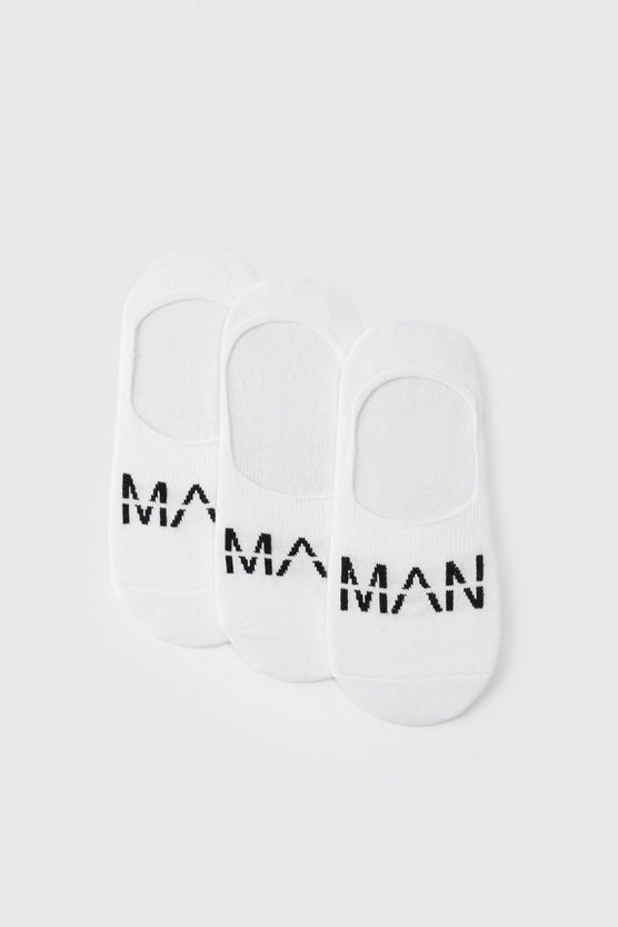 3er-Pack unsichtbare Man-Socken