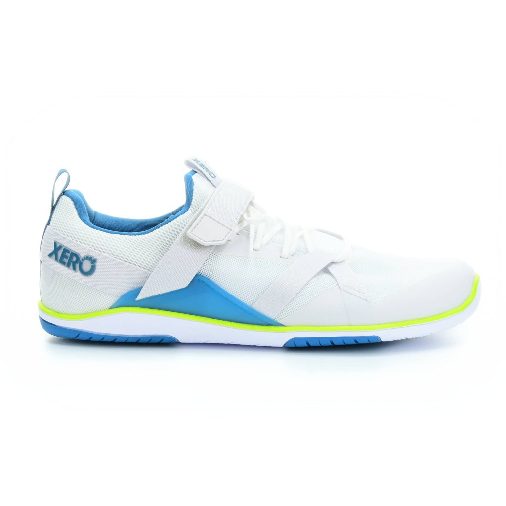 Xero Shoes Forza Trainer White/Blue Sapphire M sportliche Barfußschuhe