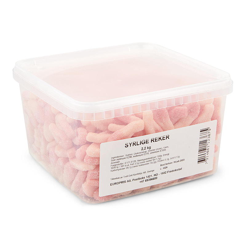 KnallGodt Reker syrlige 2,2 kg