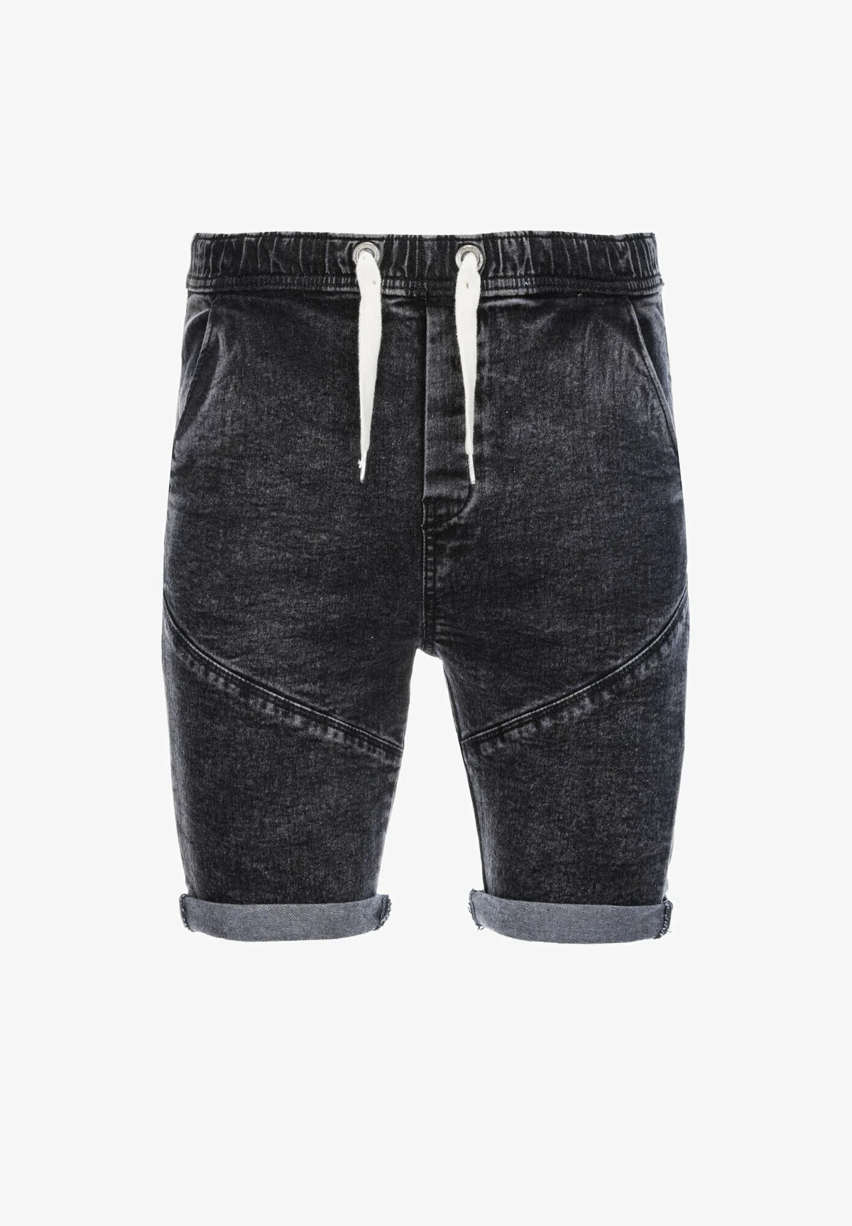 Pantalones cortos de mezclilla ombré