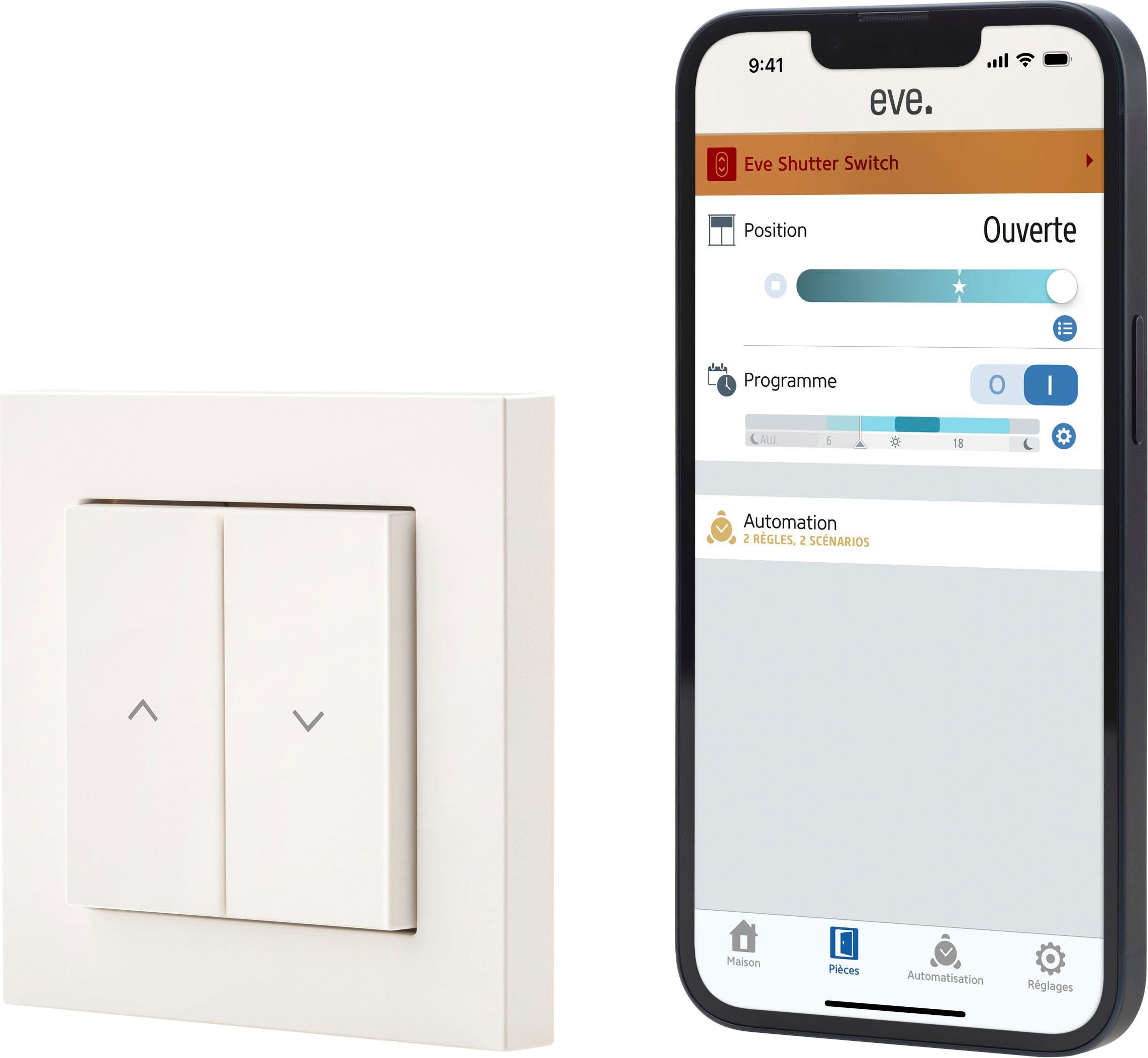 EVE Shutter Switch Smart-Home-Station