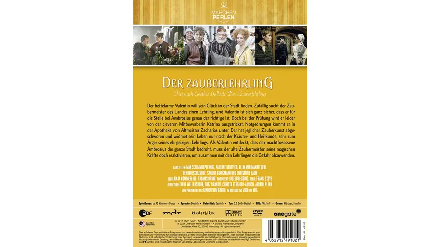 Märchenperlen: Der Zauberlehrling