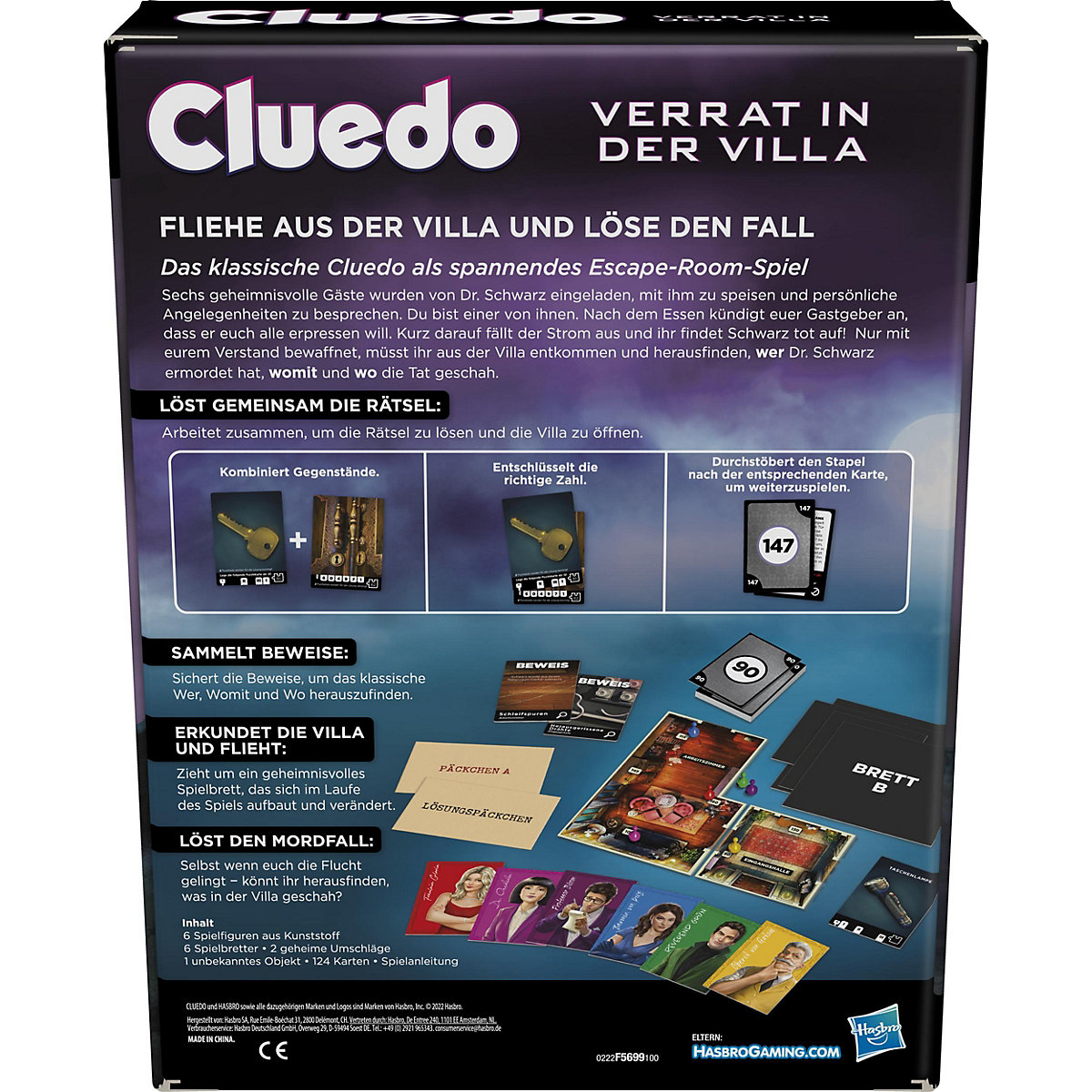 Cluedo Verrat in der Villa