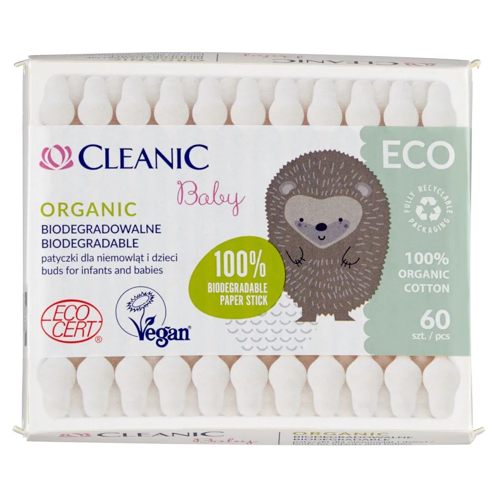 Cleanic Baby еко штапићи за бебе и децу