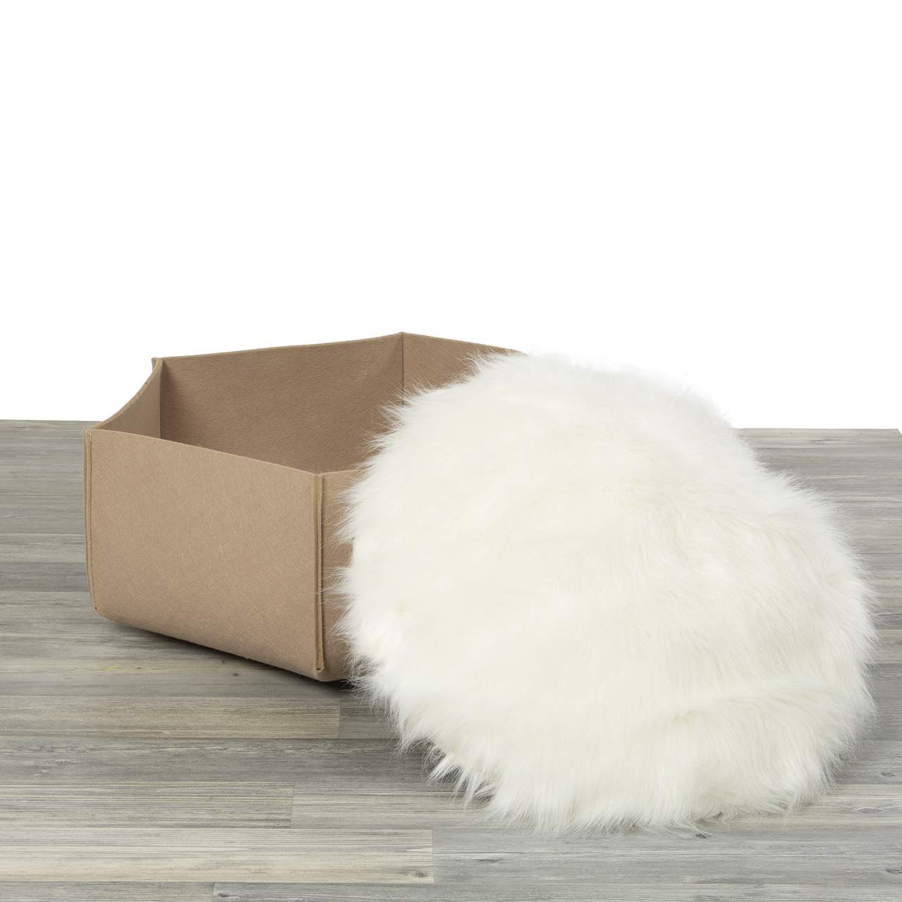 Canadian Cat Company Katzenbetten & Katzensofas Canadian Cat Company Filzlounge AVA beige L