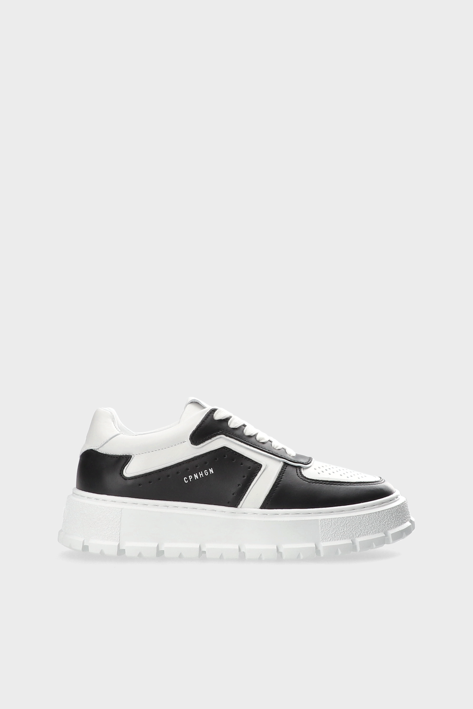 CPH332 leather mix black/white