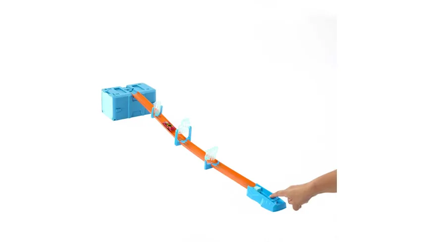Hot Wheels Track Builder Eis-Crash Set