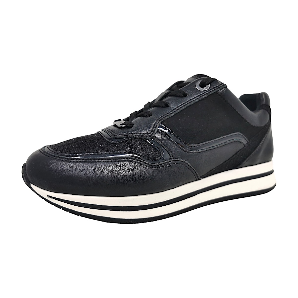 s.Oliver M2363141 Women Lace-up 5-23631-41/098 Schwarz black comb.