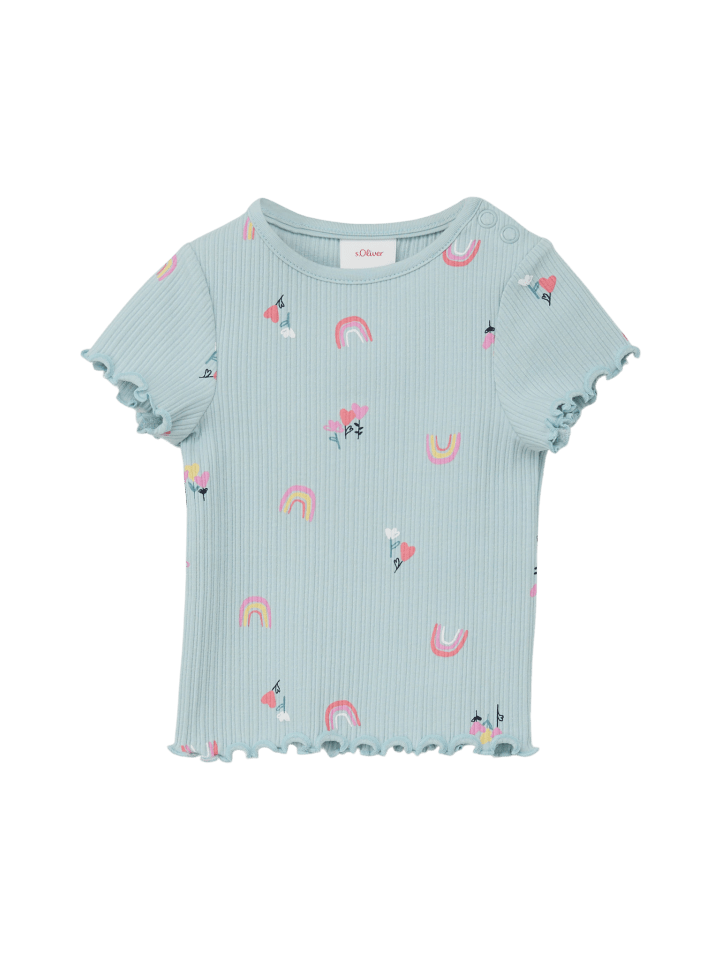 s.Oliver T-Shirt kurzarm in Türkis günstig kaufen 92