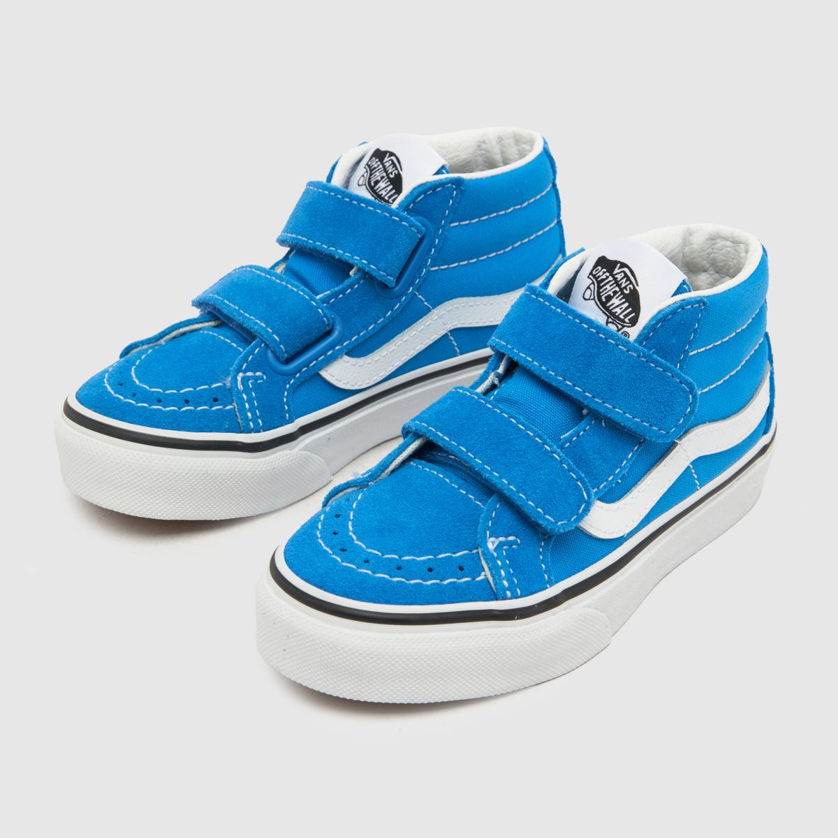 Vans blå sk8-mid reissue v pojkar junior träningsskor
