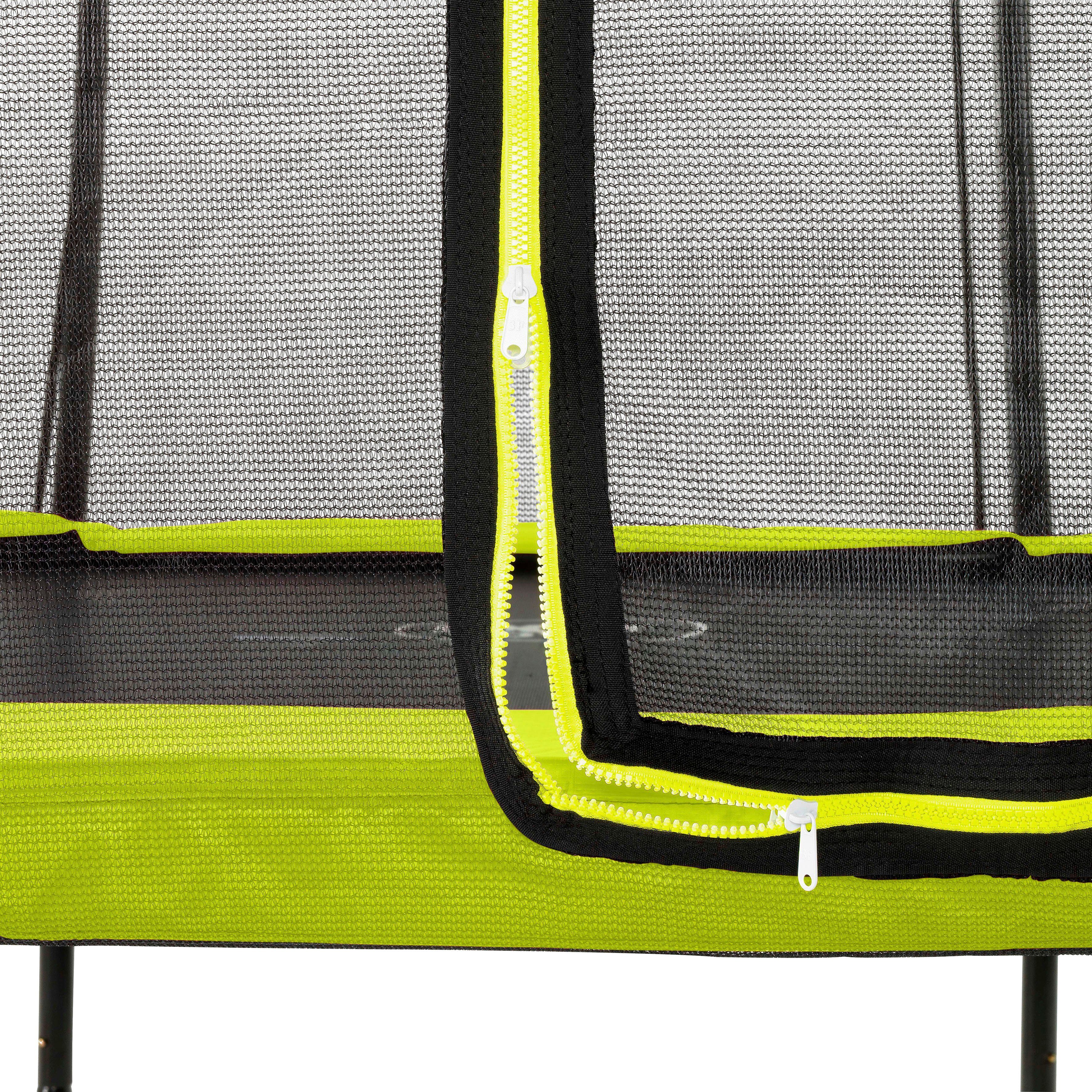 EXIT Gartentrampolin Silhouette, Ø 427 cm, mit Sicherheitsnetz