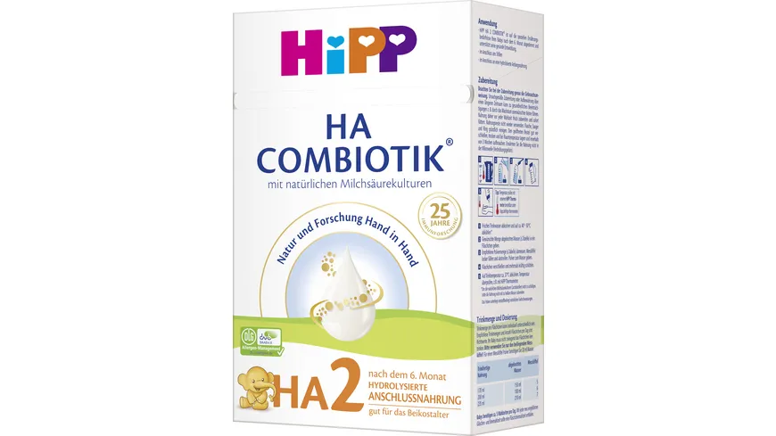 HiPP Milchnahrung HA2 Combiotik® 600 g