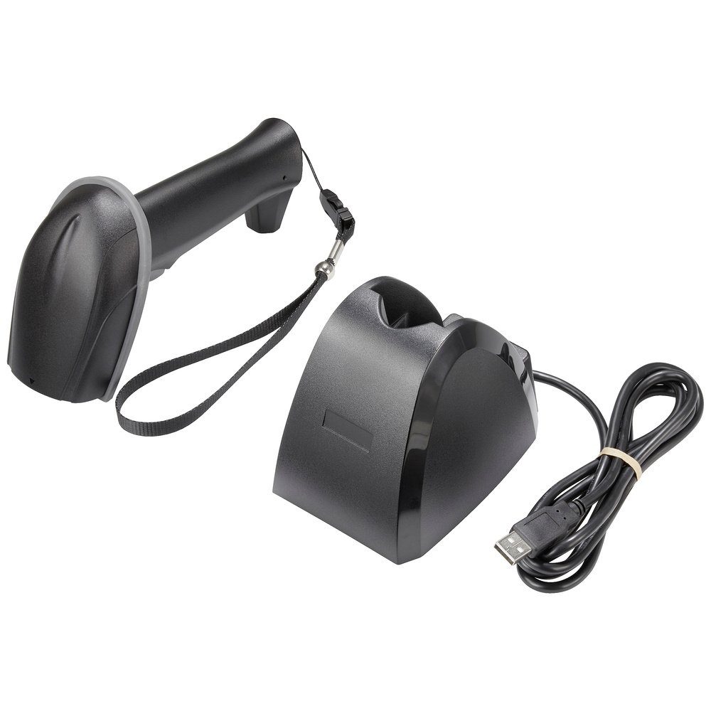 Renkforce Renkforce LS6300BU USB-Kit Barcode-Scanner Bluetooth® 1D Laser Schwarz Scanner