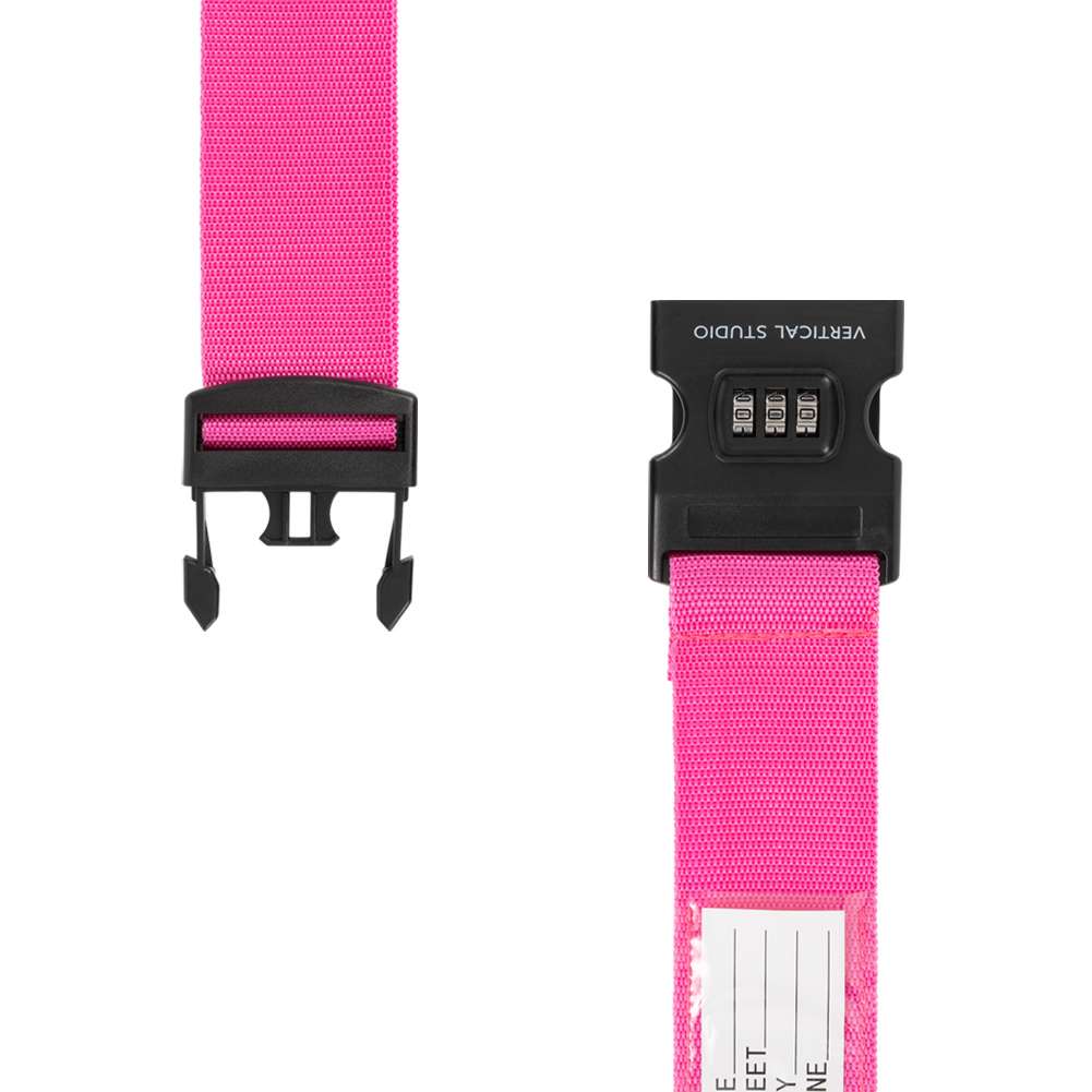 VERTICAL STUDIO Gepäck Koffergurt 200cm pink