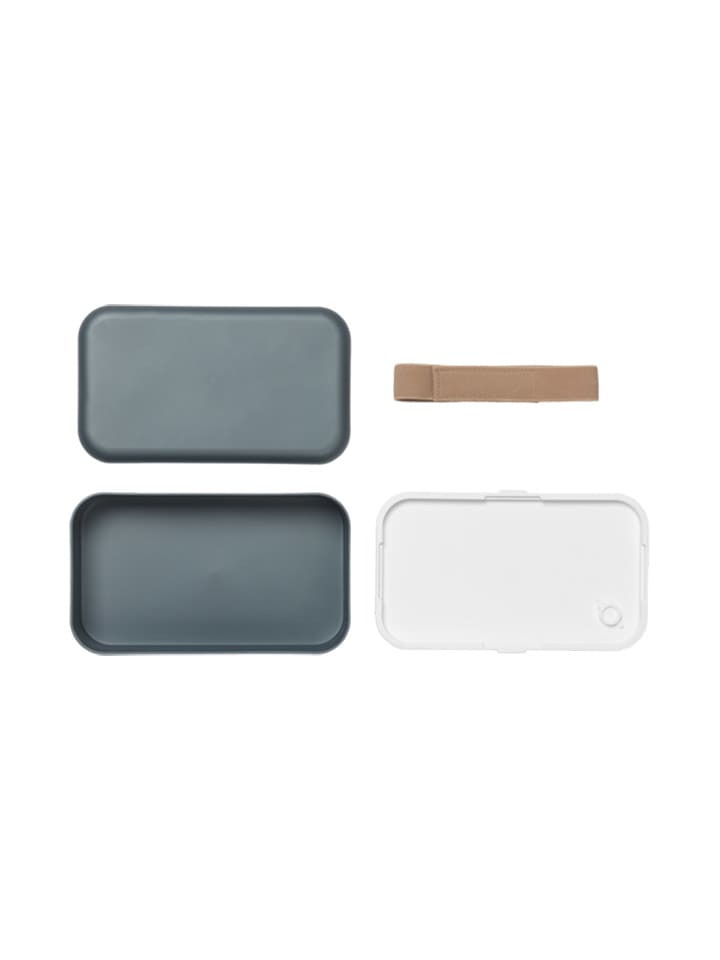 FABELAB Lunchbox in Anthrazit - (B)18,7 x (H)6,3 x (T)10,7 cm günstig kaufen onesize