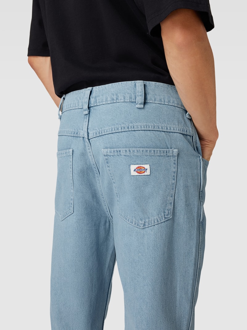 Jeans mit 5-Pocket-Design Modell 'HOUSTON' in jeans