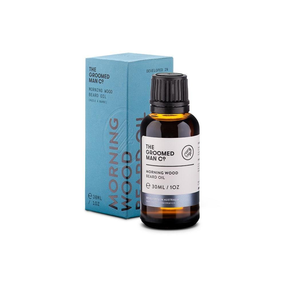 Groomed Man Bartöl Bartöl Morning Wood 30ml, 1-tlg., schnell einziehend, nicht fettend