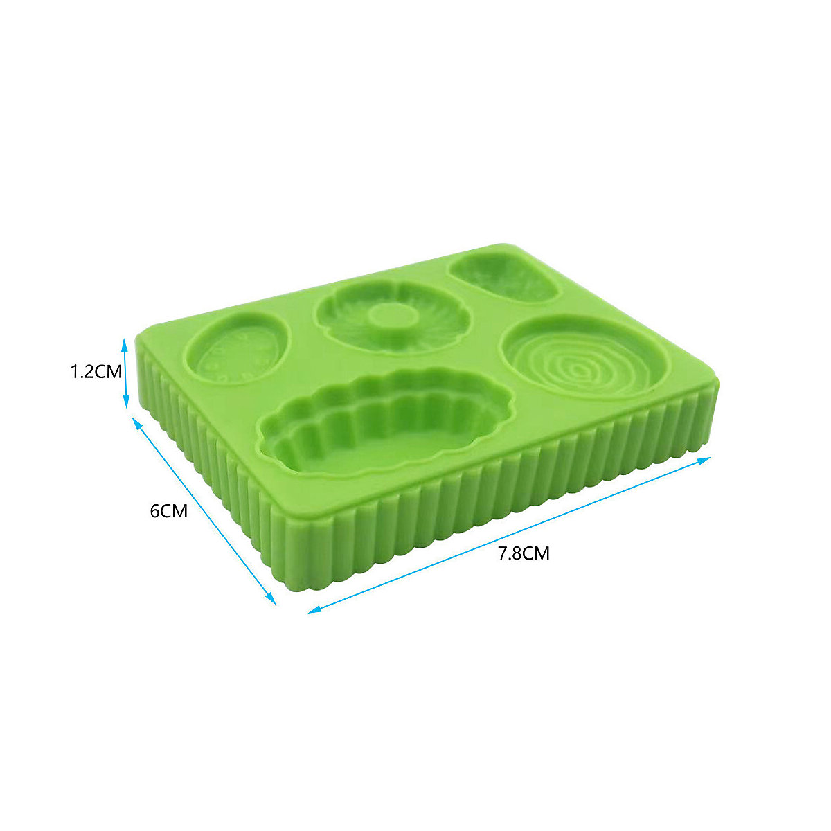 Handgefertigte Tonformen für Kinder Obst- und Gemüseformen-Set Spielknete für Kinder Spielzeug aus Ton