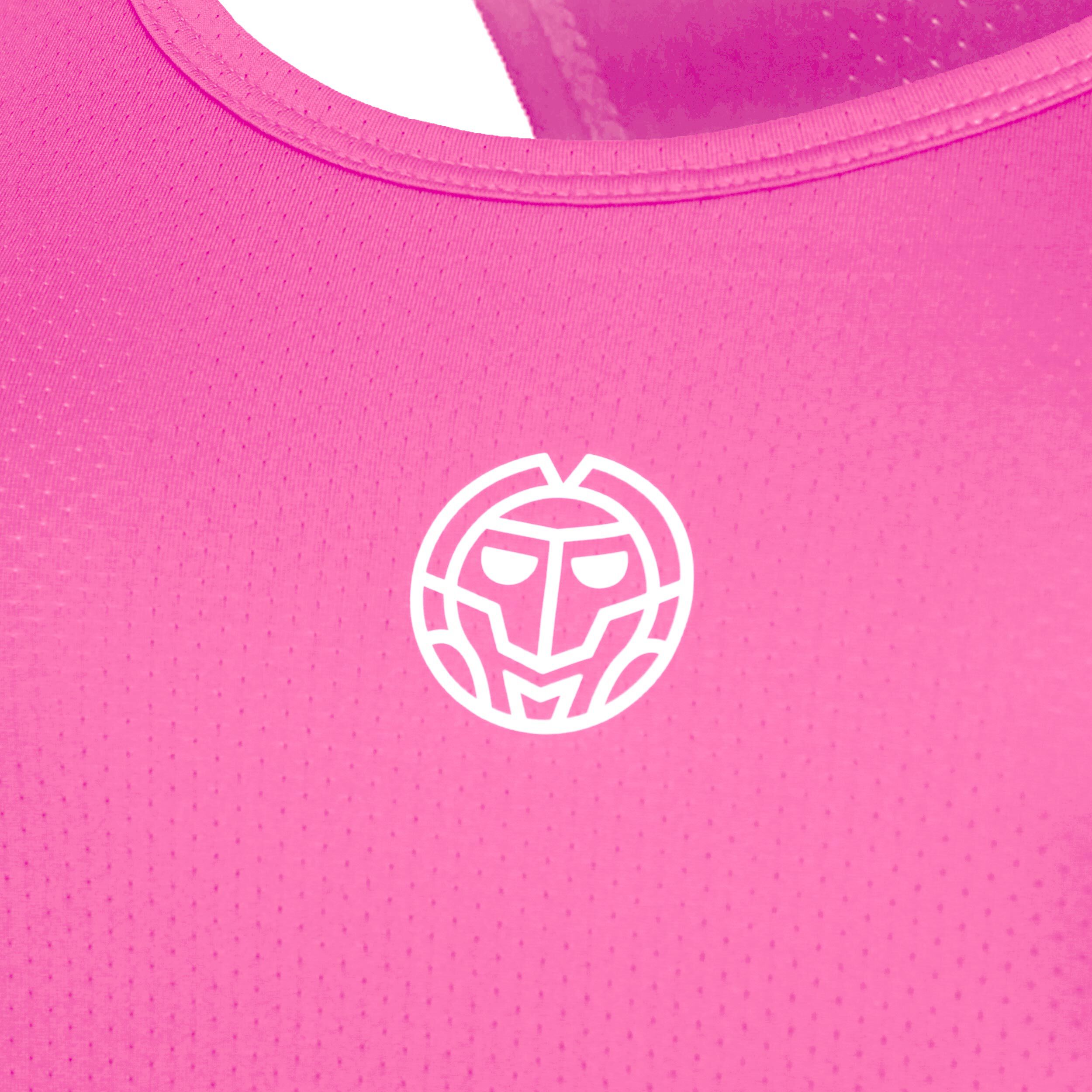 Mea Tech Tank-Top Damen - Pink, Weiß