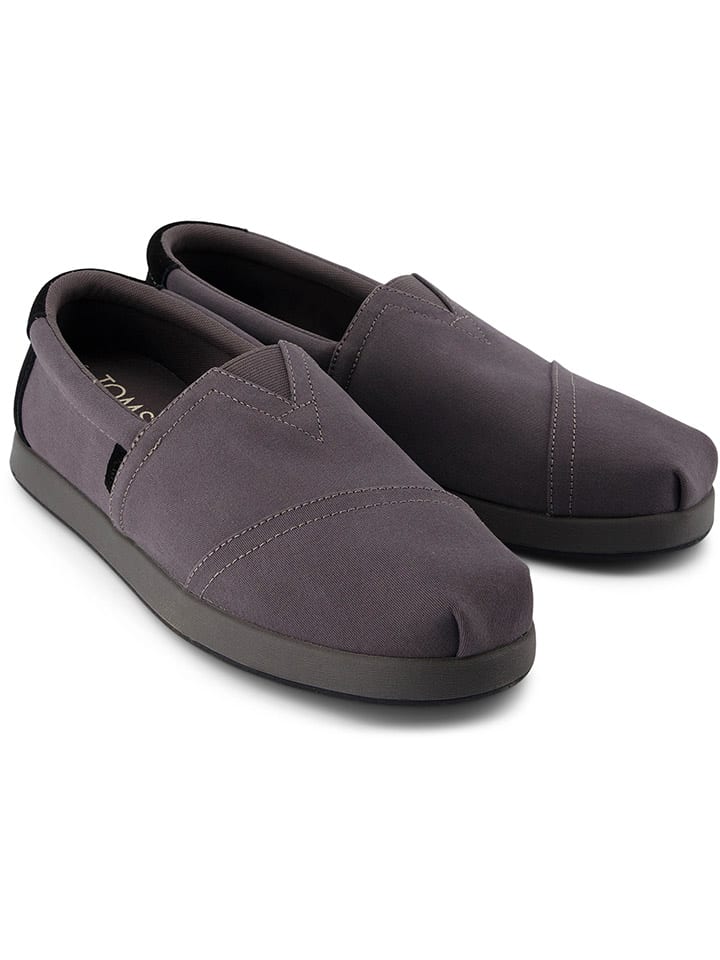 TOMS Slipper in Anthrazit günstig kaufen