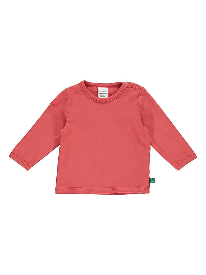 Fred´s World by GREEN COTTON Longsleeve in Rot günstig kaufen 98