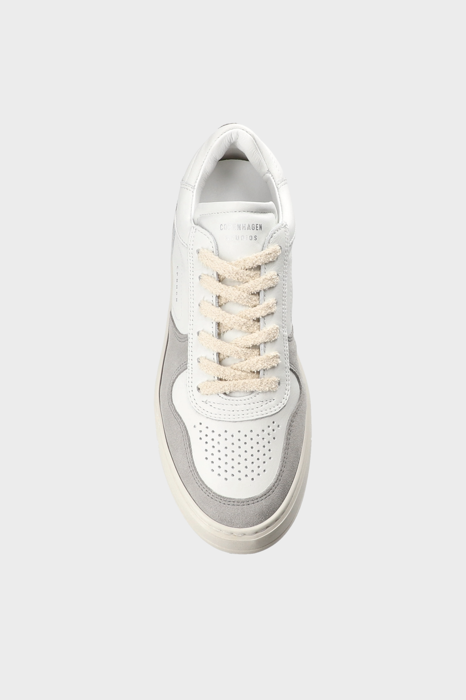 CPH75 leather mix white/grey