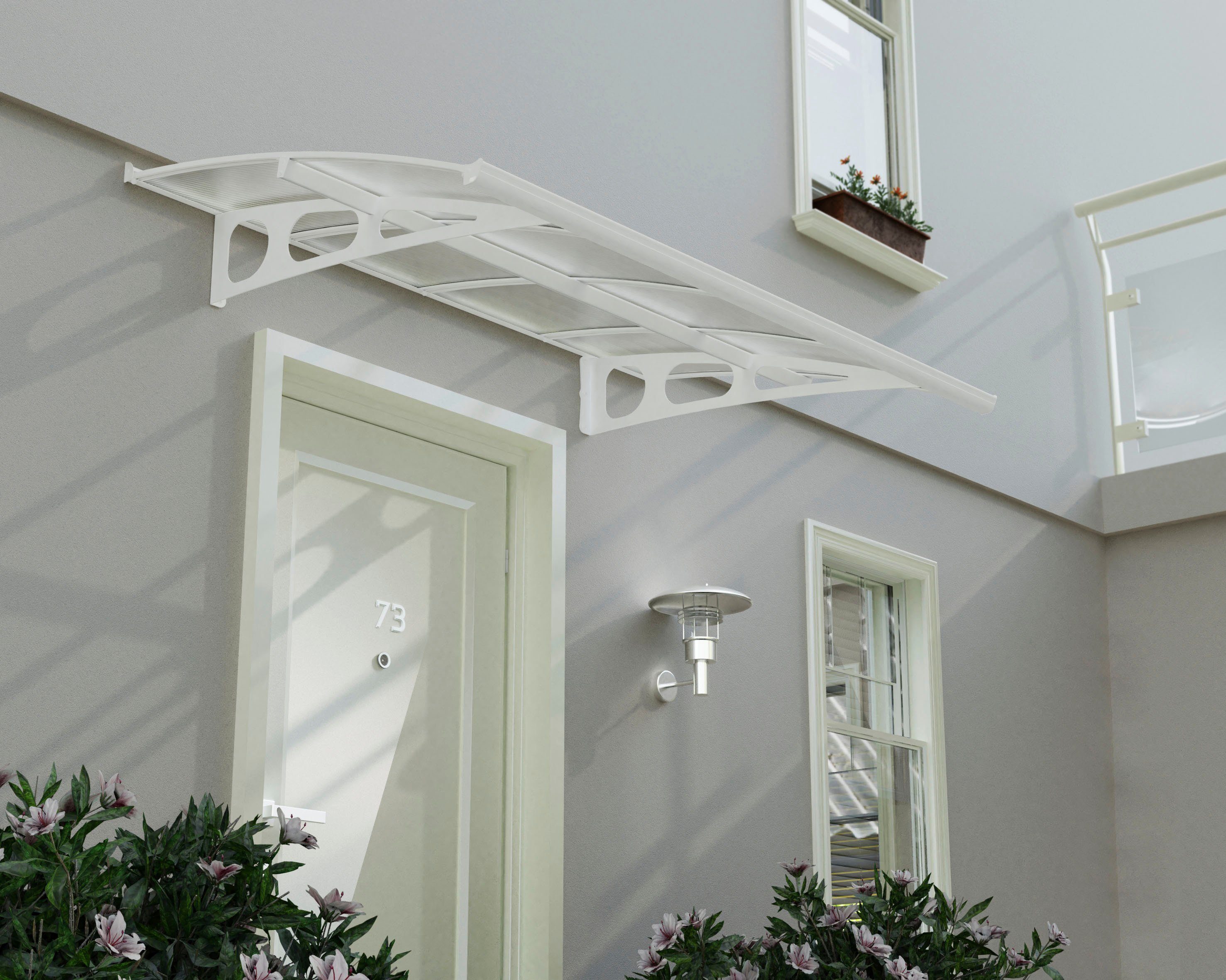 Palram - Canopia Vordach Bordeaux 2230, BxT: 223x139 cm