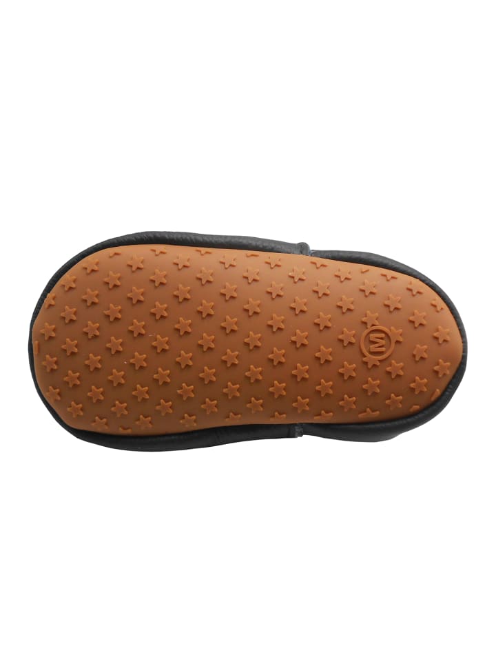 Yalion Leder-Krabbelschuhe 