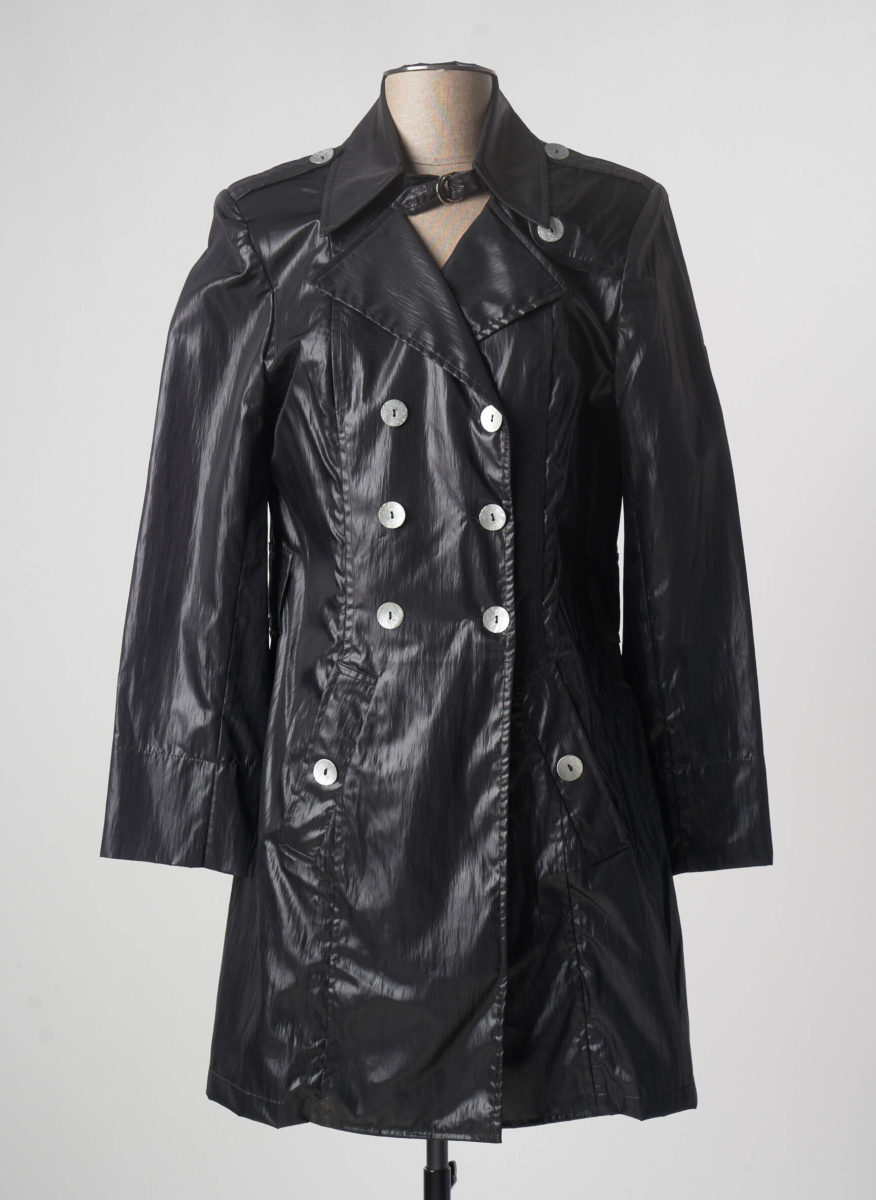 Jumfil Trenchs Femme couleur noir