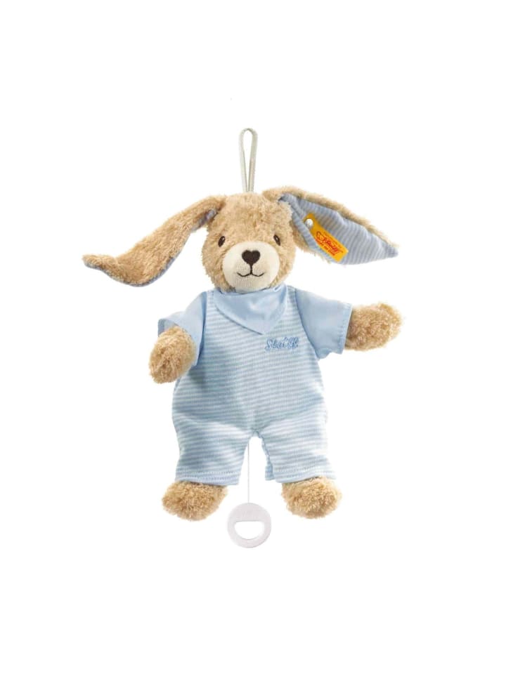 Steiff Hoppel Hase Spieluhr in Blau ab 0 Monate günstig kaufen onesize