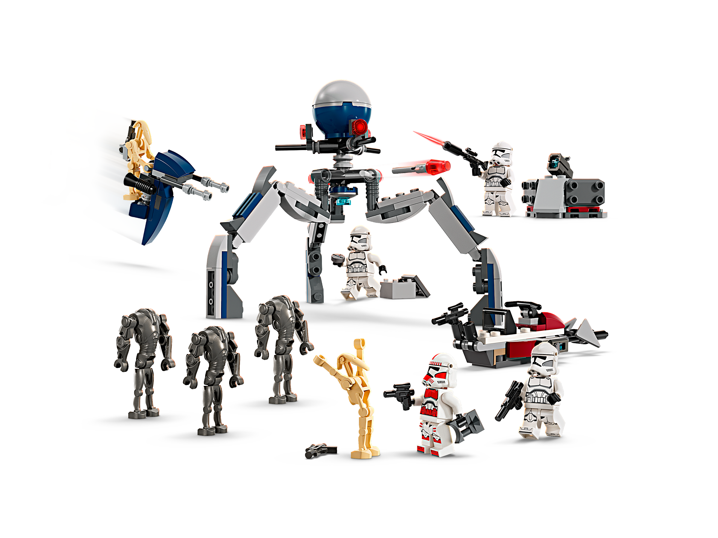Clone Trooper™ & Battle Droid™ Battle Pack 75372