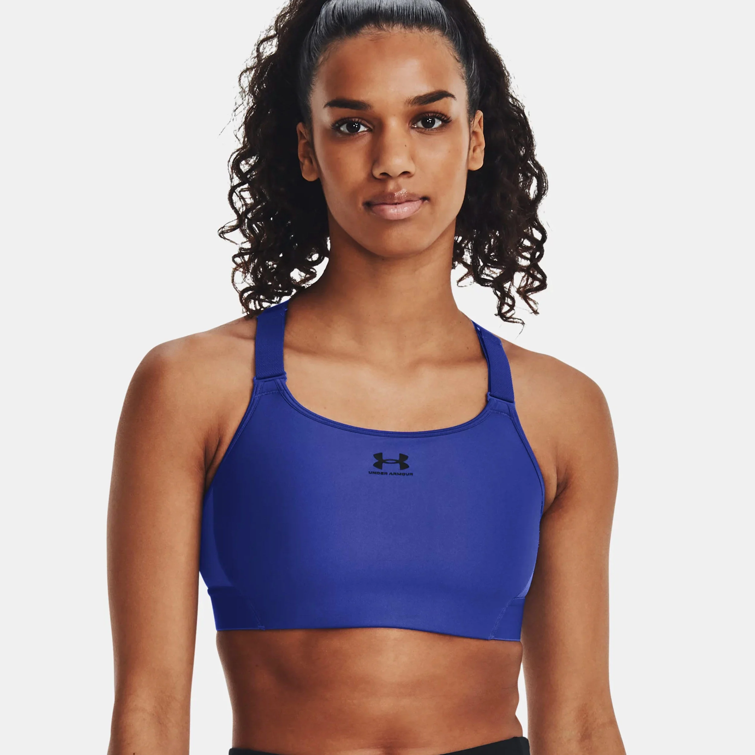 Heatgear High Sport-BH Damen - Blau