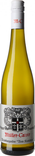 2022 Weißburgunder vom Kieselstein VDP.Gutswein trocken BIO - Weingut Müller-Catoir