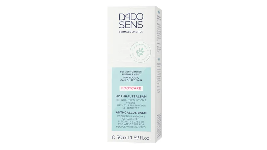 DADO SENS FOOTCARE Hornhautbalsam - bei sensibler Haut 50 ml
