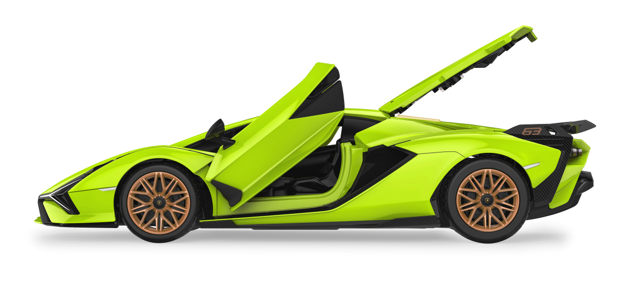Jamara e.K. Lamborghini Sián FKP 37 1:18 grün 2,4GHz Bausatz