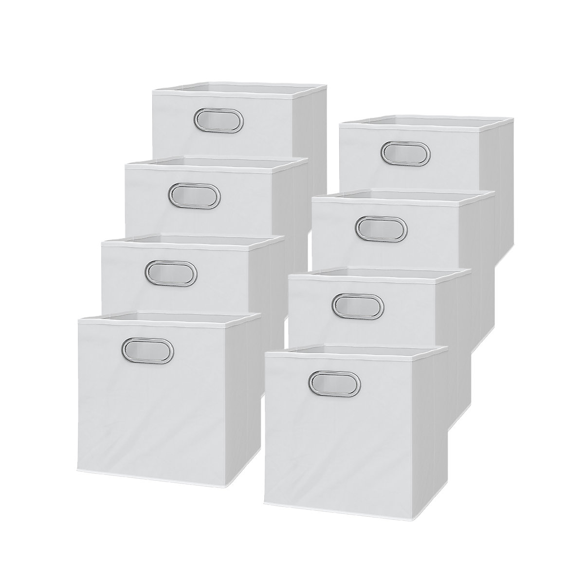 Faltbox 8er Set Weiß