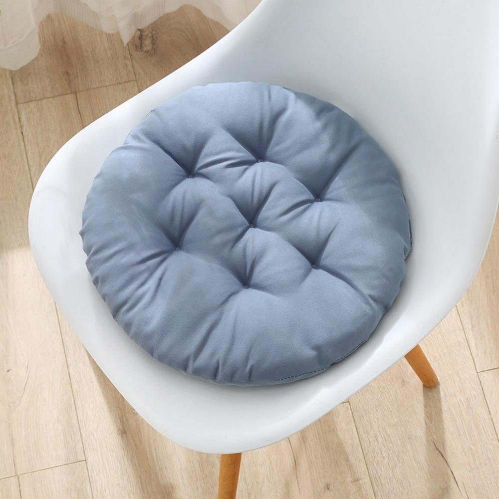 Blusmart Sitzkissen 40*40cm 45*45cm 50*50cm Stuhlkissen rund, Tisch- und Stuhlauflagen für den Innen- und Außenbereich