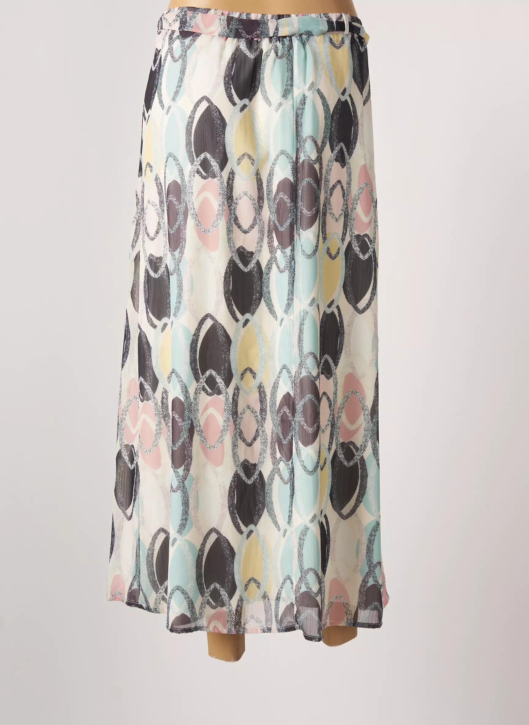 Geisha Jupes Longues Femme couleur gris