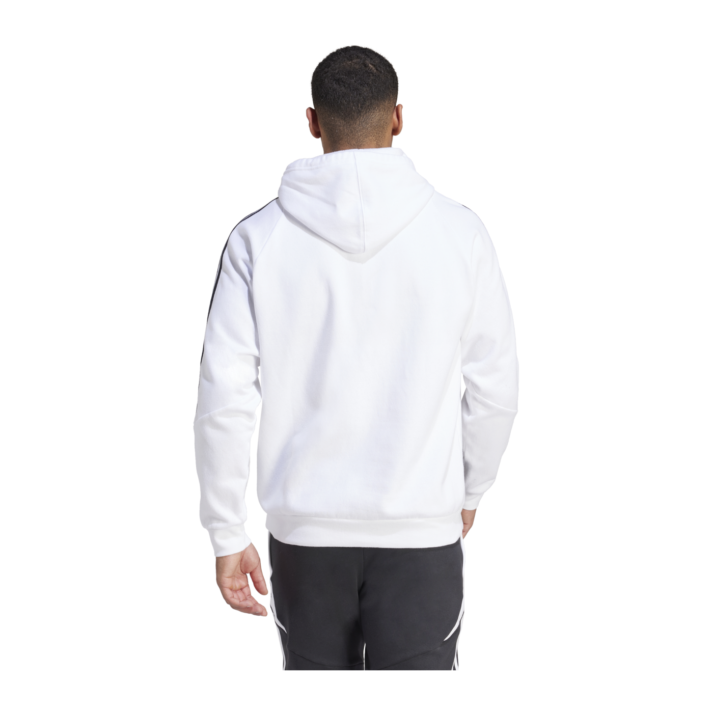 adidas Tiro 24 Hoody Weiss Schwarz