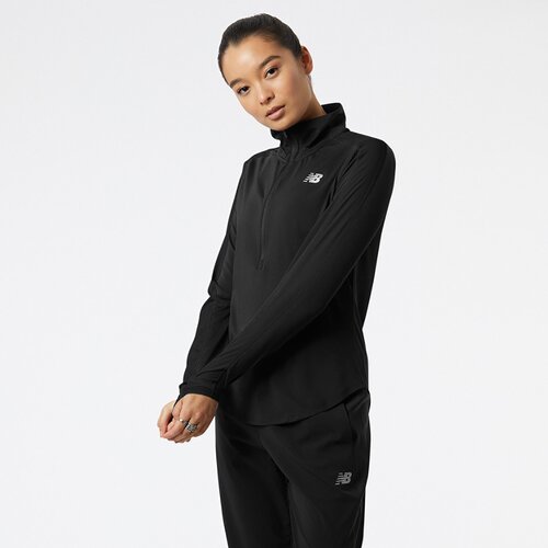 DAMEN T-SHIRT ACCELERATE HALF ZIP