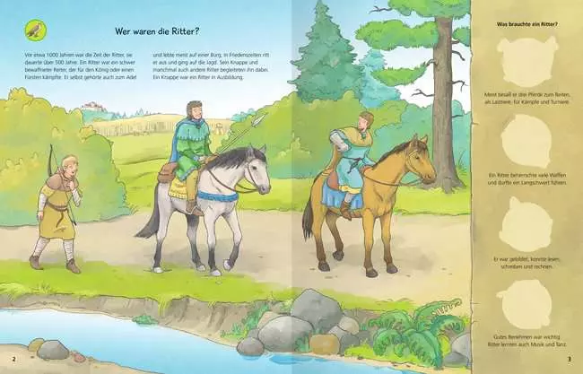 Ravensburger Wieso? Weshalb? Warum? Stickerheft: Ritter