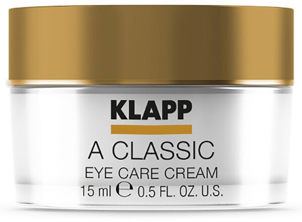 KLAPP Skin Care Science A Classic Eye Care Cream Augencreme