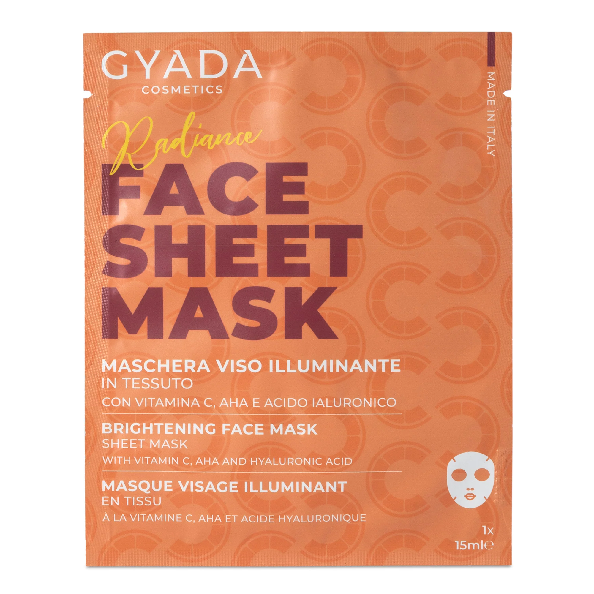 Radiance Vitamin C Radiance Booster Sheet Mask - Maschera Illuminante viso