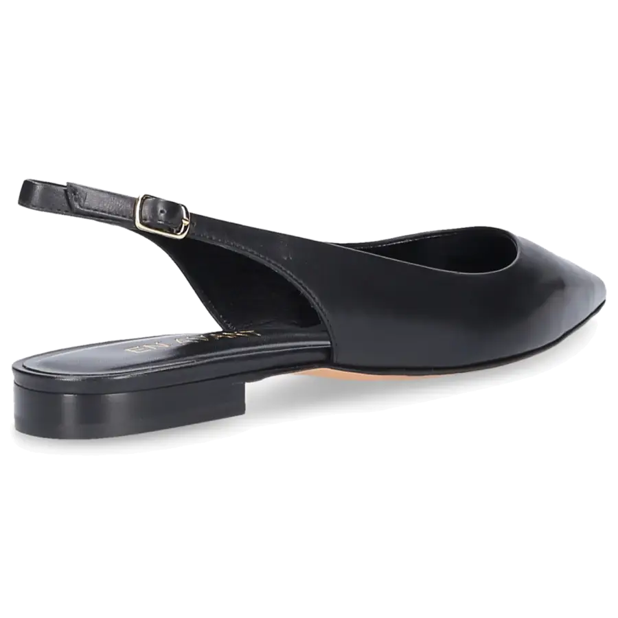 EN AVANT - Sling-Ballerinas 2765 Kalbsleder - schwarz